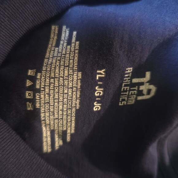 Seattle Seahawks Blue Long Sleeve T-Shirt Large NWT - Picture 4 of 5